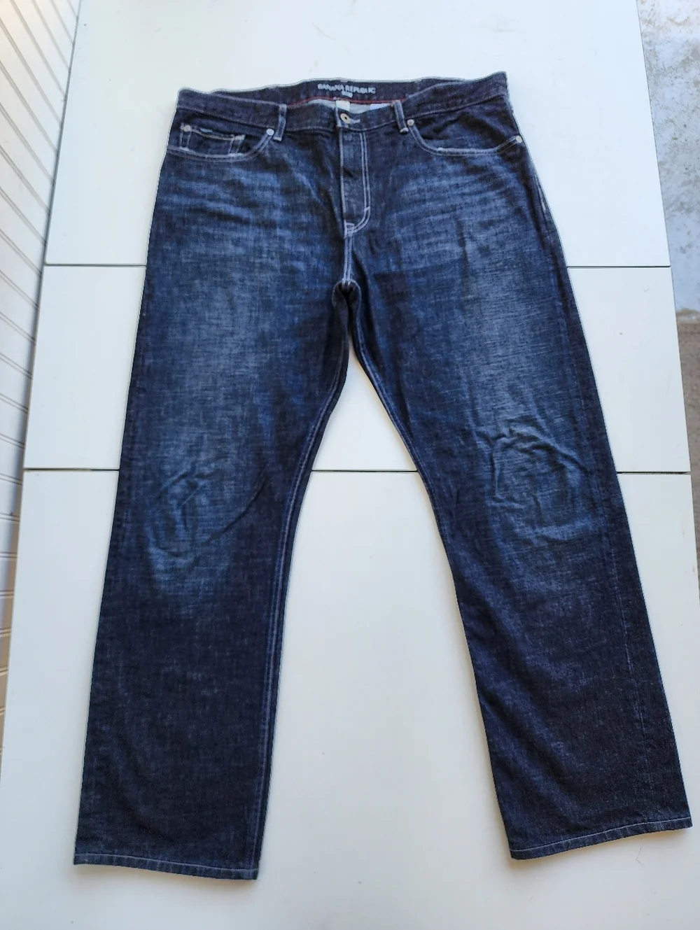Banana Republic Slim Jeans Mens Medium Blue 100% Cotton 38 x 32